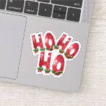 HO HO HO Red Christmas Aufkleber<br><div class="desc">* Feierlich funkelnd mit rotem Sequin-Look und einem Weihnachtsherz, "HO HO HO"! * * Mehrere Größen Optionen und wählen Sie matt glänzend oder transparent! * Verwenden Sie für die Dekoration Ihres Laptops, Sportflaschen, Schrottbuchung, Heimwerkerarbeiten oder Crafting Projekte. * Ideen: Umschlag Aufkleber oder kleine Beilage für E-Mails Grußkarten. * Klicken Sie...</div>
