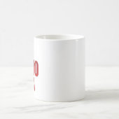 Ho Ho Ho Red Starlight Weihnachten Kaffeetasse (Mittel)