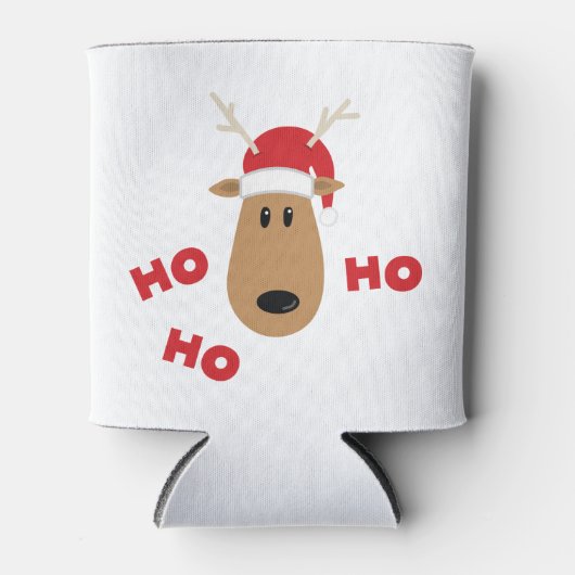 Ho Ho Ho Reindeer Dosenkühler (Vorderseite)