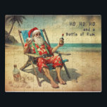 Ho Ho Ho & Rum Puzzle<br><div class="desc">Ho Ho Ho und eine Flasche Rum - Texte eines Jimmy Buffett Weihnachtsliedes,  eines meiner Lieblingslieder zu Weihnachten.</div>