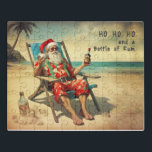 Ho Ho Ho & Rum Puzzle<br><div class="desc">Ho Ho Ho und eine Flasche Rum - Texte eines Jimmy Buffett Weihnachtsliedes, eines meiner Lieblingslieder zu Weihnachten.</div>