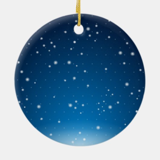 Ho ho ho! Sankt auf dem Flugzeug, Verzierung Keramikornament (Hinten)