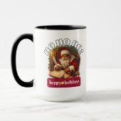 Ho Ho Ho Santa Christmas Mug | Festive Gift Idea Tasse (Links)
