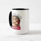 Ho Ho Ho Santa Christmas Mug | Festive Gift Idea Tasse (Vorderseite Links)