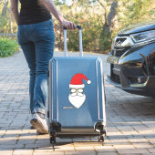 Ho Ho Ho Santa Claus Aufkleber (Koffer Insitu)