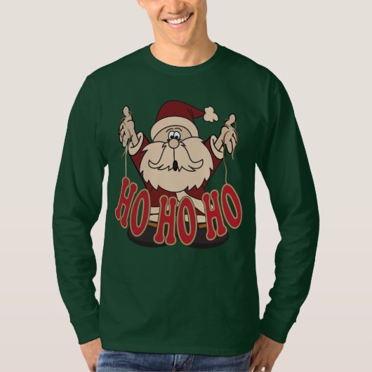 Ho Ho Ho Santa Claus | Christmas T-Shirt (Vorderseite)