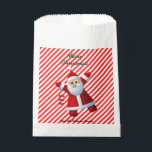 HO! HO! HO! Santa Claus Merry Christmas Candy Cane Geschenktütchen<br><div class="desc">HO! HO! HO! Niedlicher Weihnachtsmann froh Weihnachten. Ideal,  um Freunden und Nachbarn Kekse oder Süßigkeiten Leckereien zu geben. Dieses moderne Weihnachtsdesign besticht durch einen niedlichen Weihnachtsklaus auf einem kantigen Hintergrund mit der Typografie HO HO HO. Spaß und niedlicher Weg,  um Ihren Weihnachtsgeist zu zeigen. Großartiges Design aus TS Designs.</div>