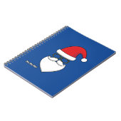 Ho Ho Ho Santa Claus Notizblock (Linke Seite)
