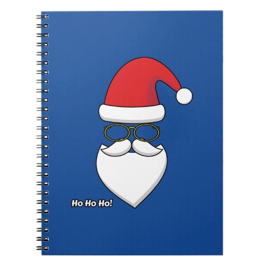 Ho Ho Ho Santa Claus Notizblock (Vorderseite)