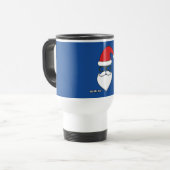 Ho Ho Ho Santa Claus Reisebecher (Vorderseite Links)