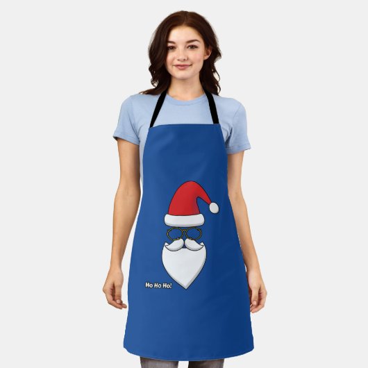 Ho Ho Ho Santa Claus Schürze (Getragen)