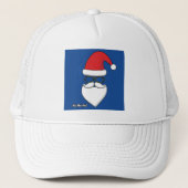 Ho Ho Ho Santa Claus Truckerkappe (Vorderseite)