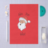Ho ho ho santa clause seidenpapier (Handwerk)