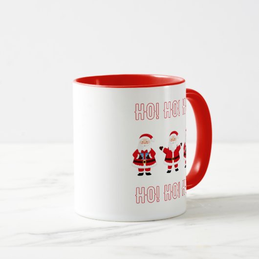 Ho! Ho! Ho! Santa Clause Tasse (VorderseiteRechts)