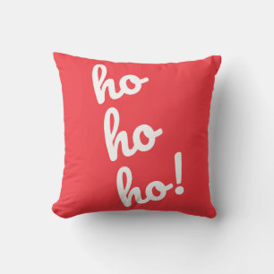 Ho Ho Ho! Santa Ho Weihnachten Kissen