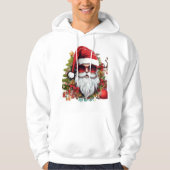 HO HO HO SANTA HOODIE (Vorderseite)