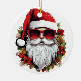 HO HO HO SANTA KERAMIK ORNAMENT