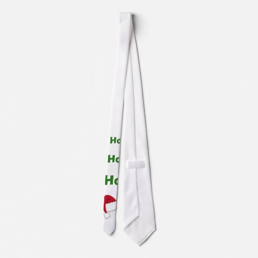 Ho Ho Ho Santa Krawatte (Rückseite)