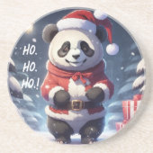 HO.HO.HO SANTA PANDA GETRÄNKEUNTERSETZER (Vorne)