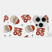 Ho Ho Ho Santa Phone Case – Festive Christmas iPhone Hülle (Rückseite (Horizontal))