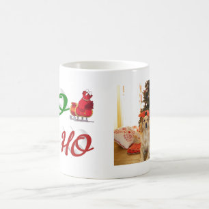 Ho Ho Ho Santa Sleigh Weihnachtsschreiben Foto Kaffeetasse