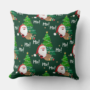 Ho Ho Ho Santa Throw Kissen