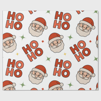 Ho Ho Ho Santa Wrapping Paper – Fun & Festive Geschenkpapier