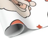 Ho Ho Ho Santa Wrapping Paper – Fun & Festive Geschenkpapier (Rolleneckpunkt)