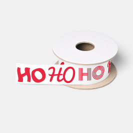 HO HO HO SATINBAND