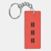 Ho Ho Ho Schlüsselanhänger (Vorderseite links)