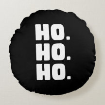 HO. HO. HO. Schwarz & Weiß mit Büffelkaromuster au