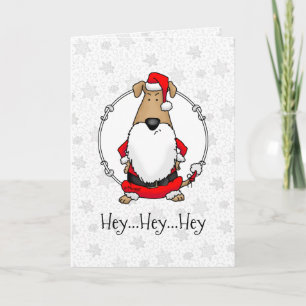 HO HO HO Sehr lustig Weihnachtskostüm Sarcastic Hu Karte
