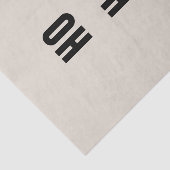 Ho Ho Ho Seidenpapier (Ausschnitt)