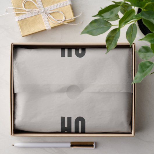 Ho Ho Ho Seidenpapier (Geschenk)