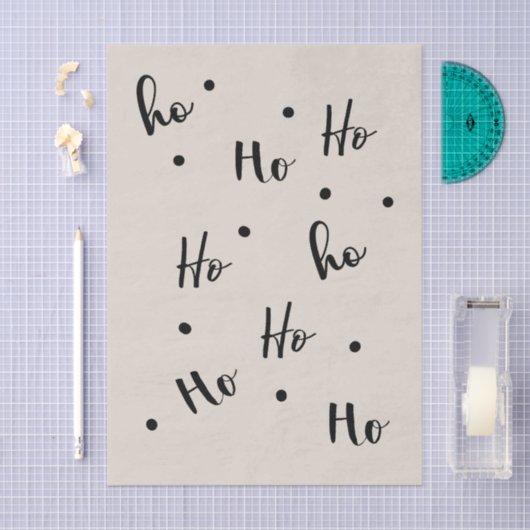 Ho ho ho seidenpapier (Handwerk)