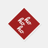 Ho-ho-ho Serviette (Ecke)