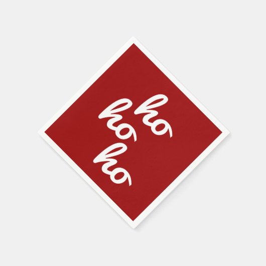 Ho-ho-ho Serviette (Ecke)