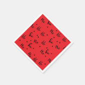 Ho ho ho serviette (Ecke)