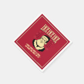 Ho! Ho! Ho! Serviette (Ecke)