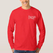Ho Ho Ho Shirt in der Mathe-Terminologie (Vorderseite)