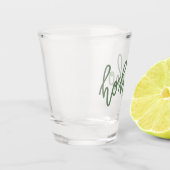 Ho Ho Ho Skript Holiday Text Schnapsglas (Links)