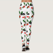 Ho Ho Ho Stechpalmen-u. Beeren-Leggings Leggings (Rückseite)