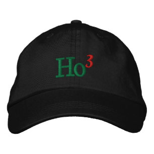 Ho Ho Ho Stickerei Bestickte Baseballkappe