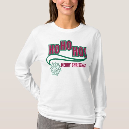 Ho HO HO! T-Shirt (Vorderseite)