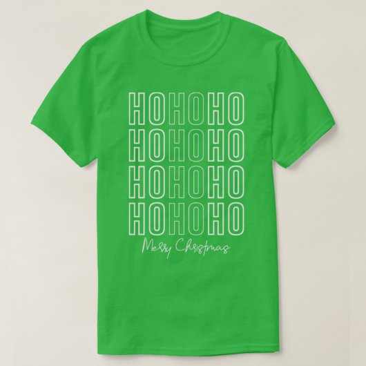 HO HO HO T-Shirt (Design vorne)