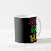 Ho Ho Ho Teeth Santa Claus Dentist Ugly Christmas Kaffeetasse (VorderseiteRechts)