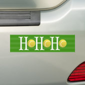 HO-HO-HO - Tennis Autoaufkleber (Auf Auto)