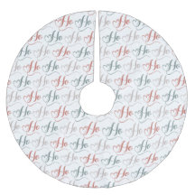 Ho Ho Ho-Typografie-Muster