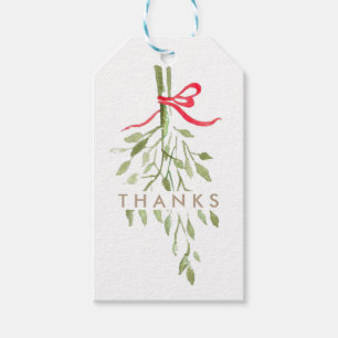 Ho Ho Ho u. Feiertag des Mistelzweig- Geschenkanhänger