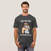 "Ho Ho Ho und Away We Go T-Shirt (Vorne ganz)